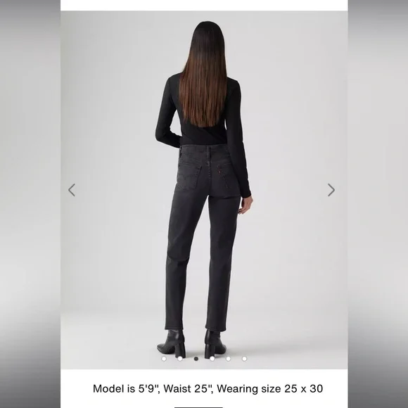 Levi’s 724 HIGH RISE SLIM STRAIGHT WOMEN'S JEANS - Picture 4 of 9